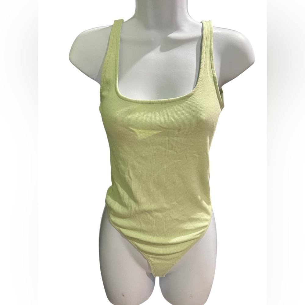 BP. Light Green Ribbed Bodysuit - Size Small (Nordstrom) - NWT